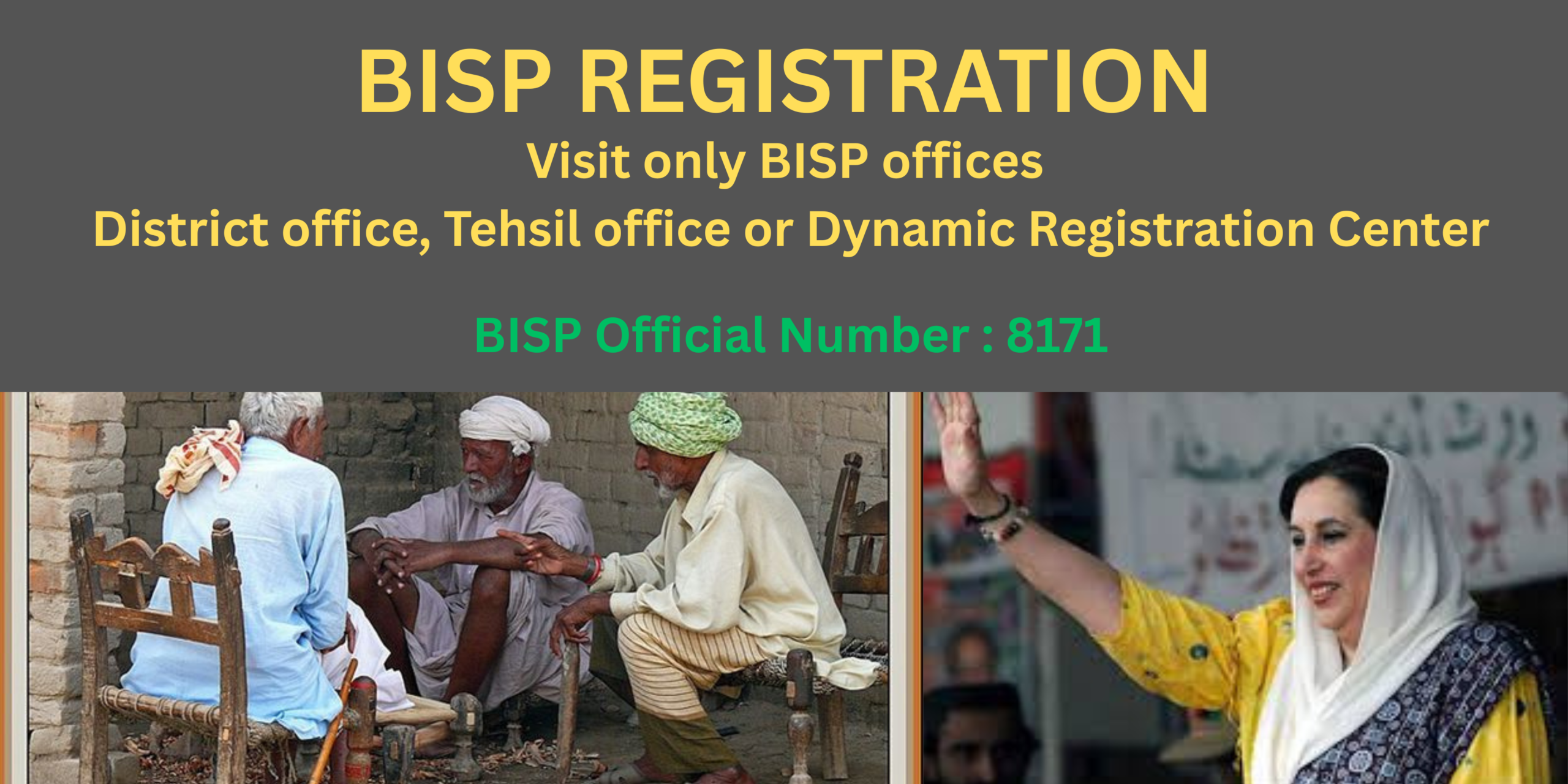 Registration Process in BISP Survey #2026